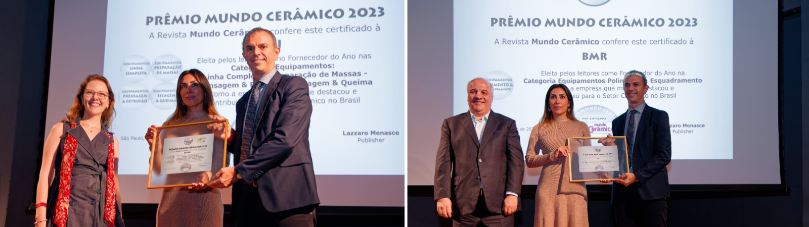 SACMI do Brasil receives Mundo Ceramico award