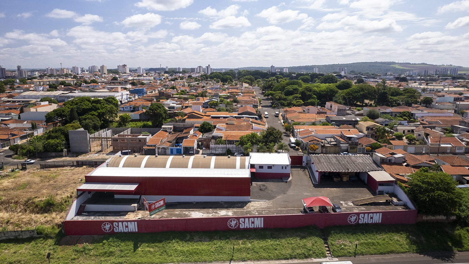 Sacmi do Brasil branch in the City of Rio Claro 